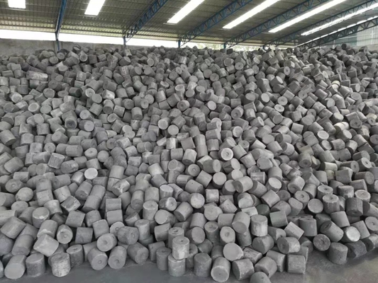 ऐश 12.5% ​​सिलिंडर फॉर्मेड फाउंड्री कोक हाई कलरिफिक वैल्यू 120 X130mm