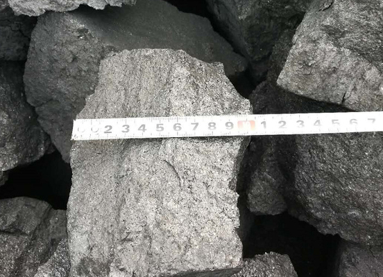 रासायनिक उद्योग 100-150 एमएम के लिए स्टॉक में कम नाइट्रोजन फाउंड्री कोक खनिज