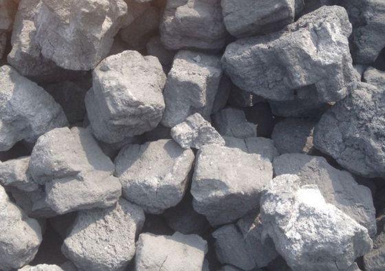 CCIC प्रमाणित के साथ बड़े आकार का 120-220MM हार्ड कोक कच्चा माल